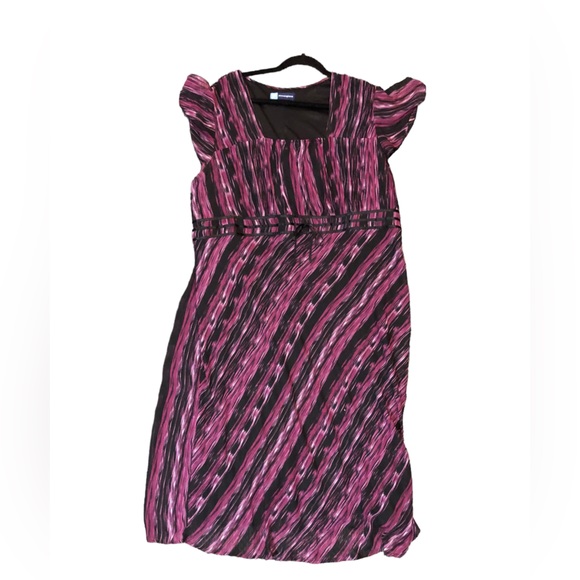 Penningtons Purple Stripe Dress - Picture 1 of 4
